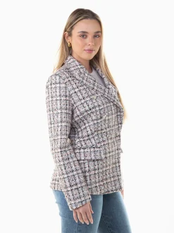Blazer assertoado pérola