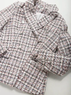 Blazer assertoado pérola