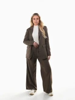 Blazer com riscas diplomáticas