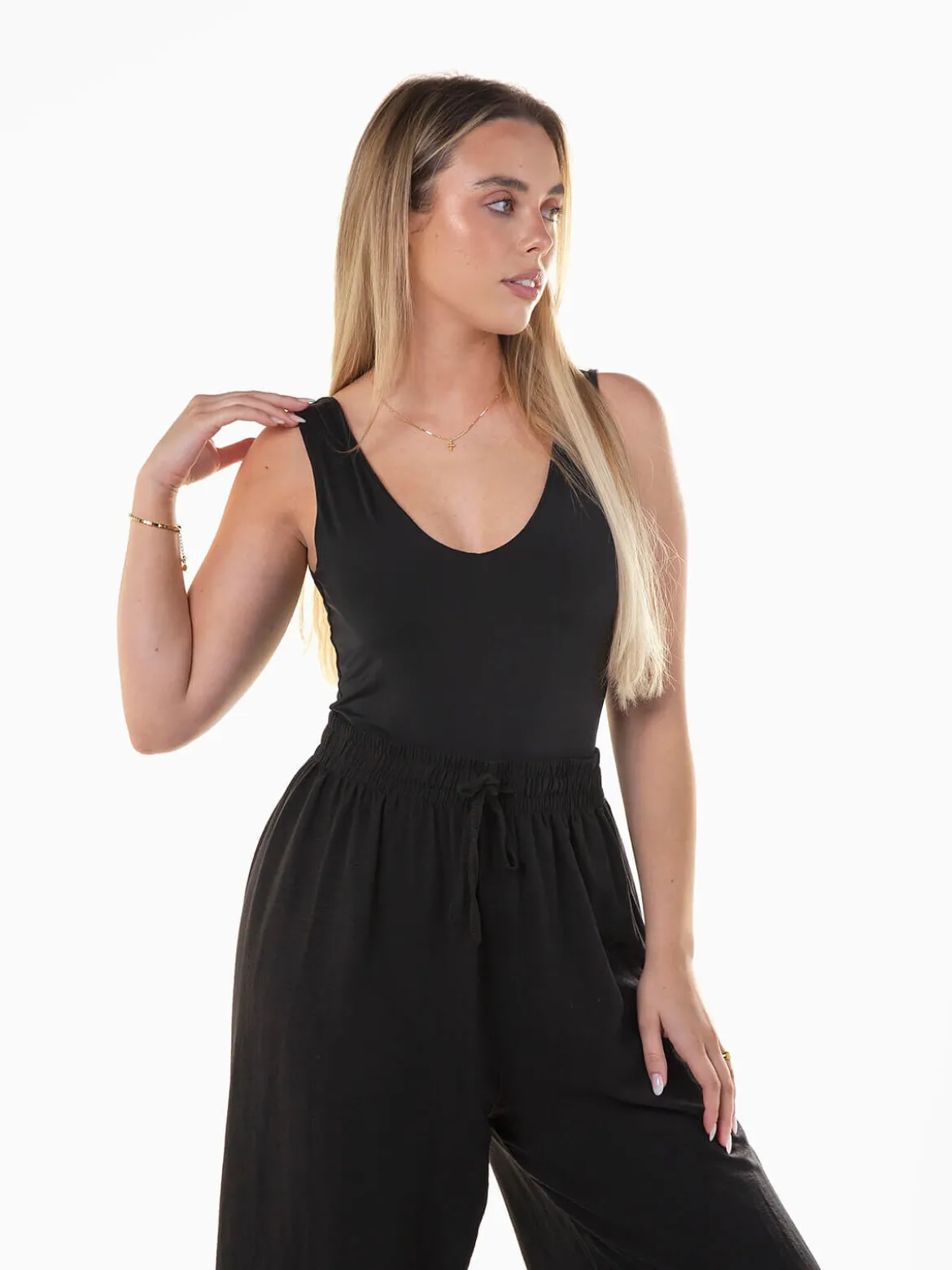 Body elástico em V