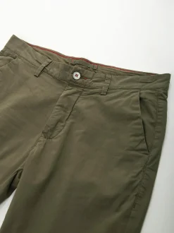Calças chino em algodão