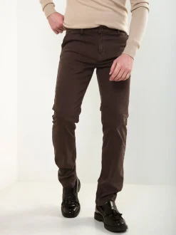Calças de sarja slim fit