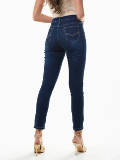 Calças ganga elásticas skinny fit