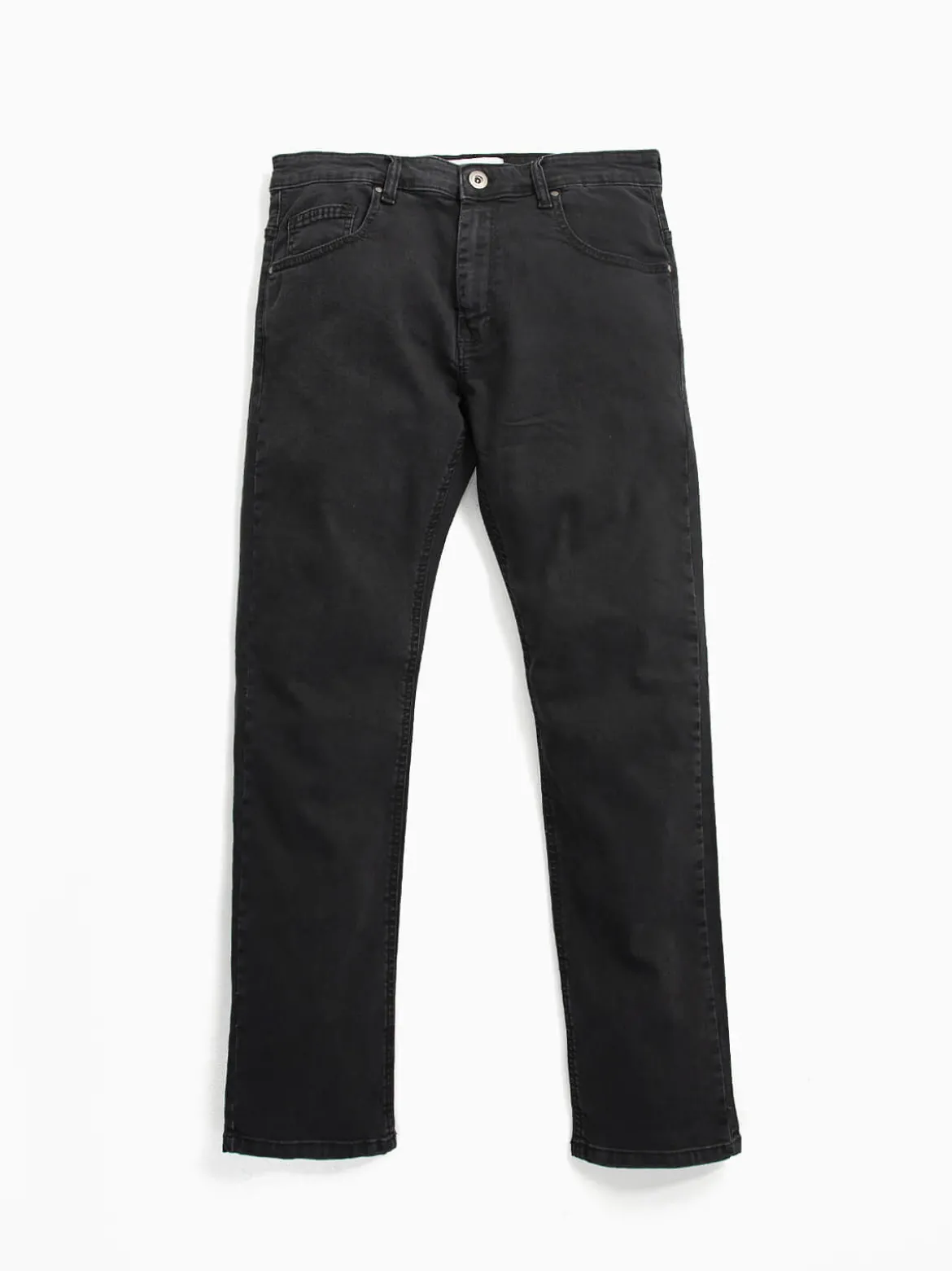 Calças ganga slim fit pretas