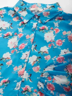 Camisa com estampado floral