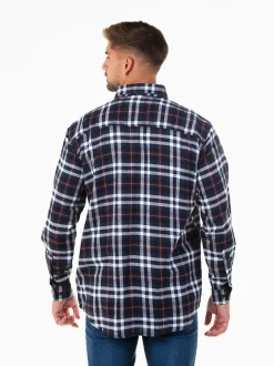 Camisa xadrez de flanela