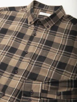 Camisa xadrez flanela verde tropa
