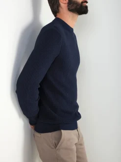 Camisola de malha com textura