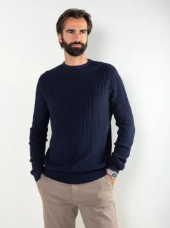 Camisola de malha com textura