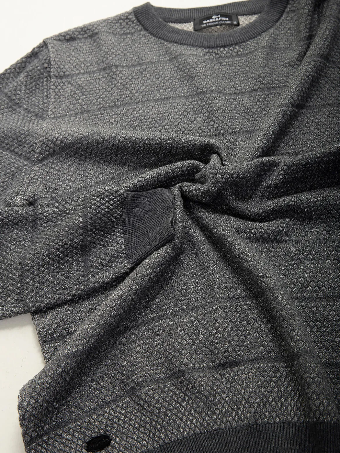 Camisola malha com estrutura