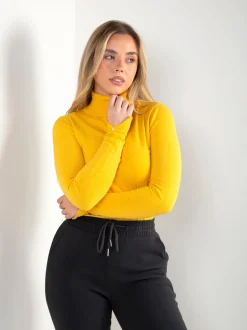 Camisola malha fina com abertura