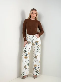 Camisola malha ponto aberto