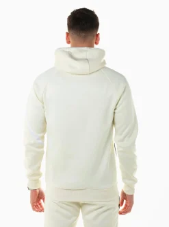 Casaco desportivo color block com capuz