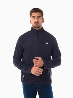 Casaco polar com bolsos