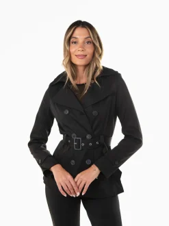 Gabardine com cinto