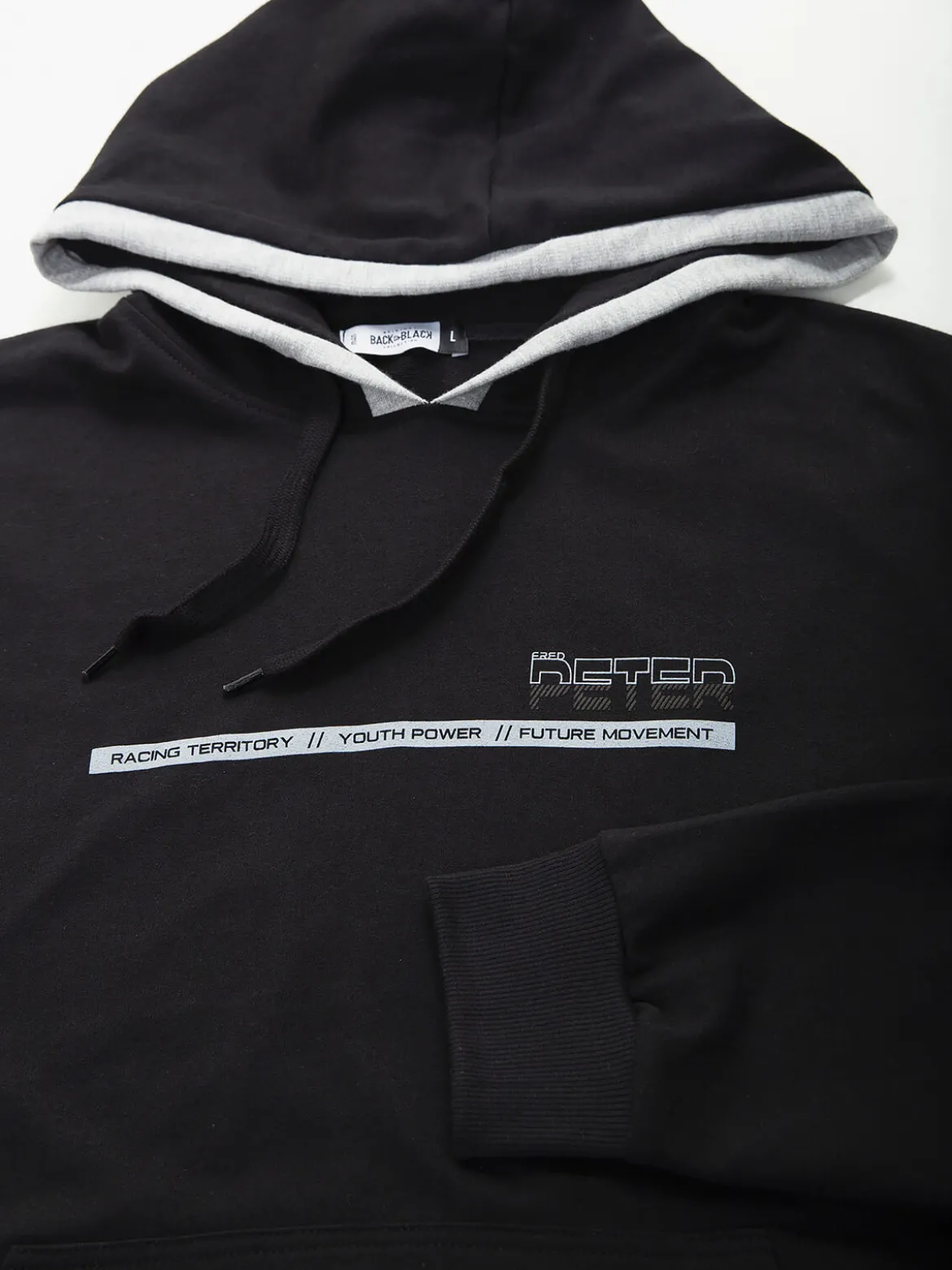 Hoodie estampada com bolso