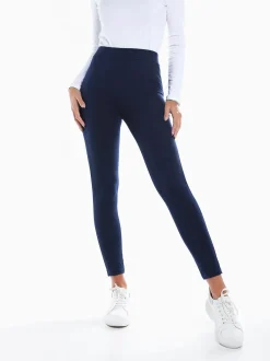 Leggings básicas com costuras