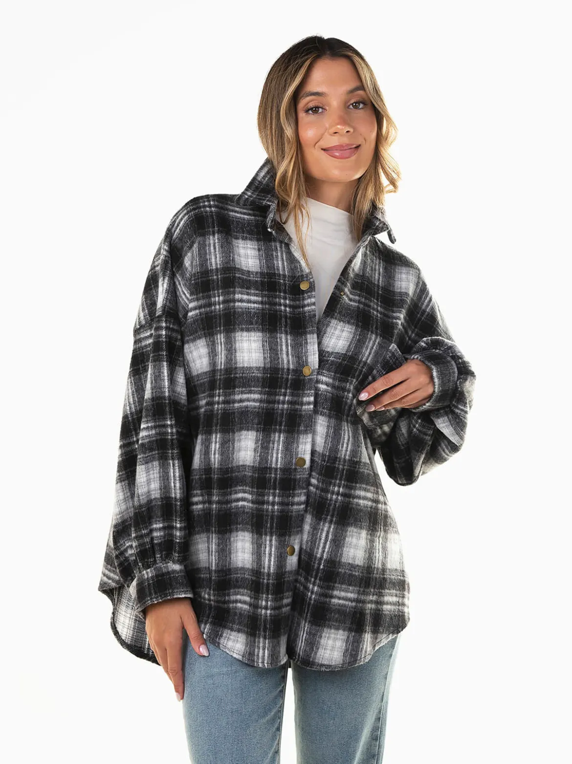 Sobrecamisa flanela em xadrez