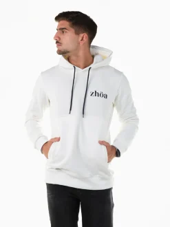 Sweatshirt algodão com capuz