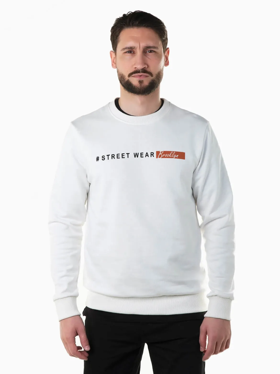 Sweatshirt com letras