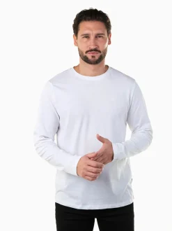T-shirt básica manga comprida