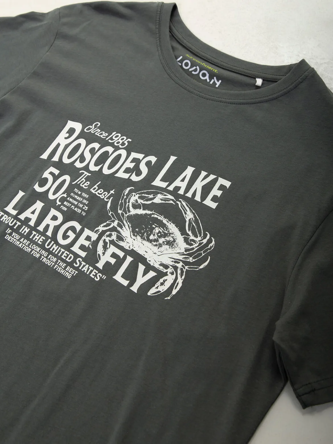T-shirt com estampado frontal